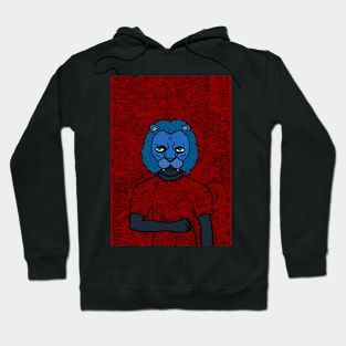 Whimsical Charm: NFT Character - MaleMask 1 Edition on TeePublic Hoodie